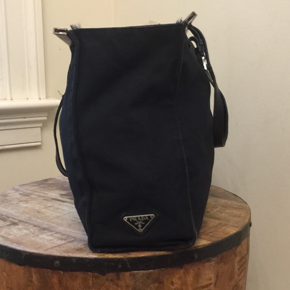 Prada Handbags - Prada Black Grand Laptop Business Bag / Tote